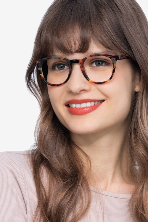 Ona Nebular Blue AcétateMontures de lunettes de vue pour Femmes d'EyeBuyDirect