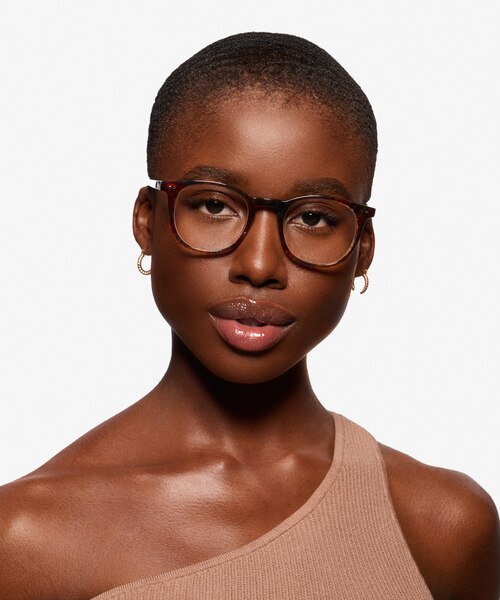 Ona Marbled Havana AcetateEyeglass Frames for Women from EyeBuyDirect