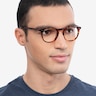 Ona Warm Tortoise AcetateEyeglass Frames for Men from EyeBuyDirect