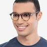Ona Écaille ivoire AcétateMontures de lunettes de vue pour Hommes d'EyeBuyDirect
