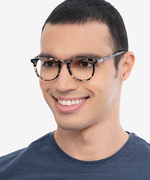 Ona Ivory Tortoise AcetateEyeglass Frames for Men from EyeBuyDirect