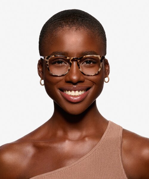 Ona Écaille ivoire AcétateMontures de lunettes de vue pour Femmes d'EyeBuyDirect