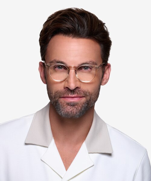 Ona Champagne AcetateEyeglass Frames for Men from EyeBuyDirect