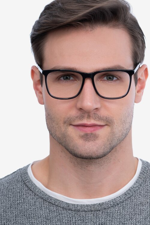 Mezzanine Gray AcetateEyeglass Frames for Men from EyeBuyDirect