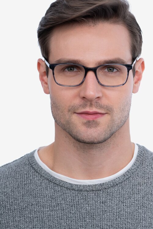 Collective Gray AcetateEyeglass Frames for Men from EyeBuyDirect