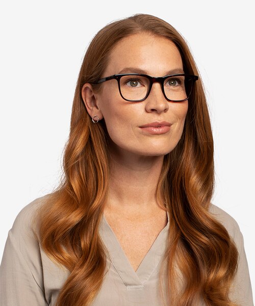 Ville Tortoise AcetateEyeglass Frames for Women from EyeBuyDirect