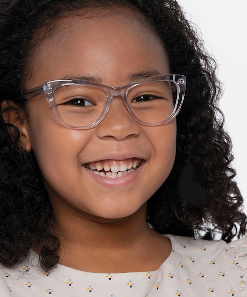 Little Charlotte Clear AcetateEyeglass Frames for Women from EyeBuyDirect