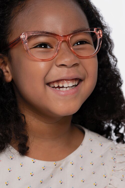 Little Charlotte Pink AcetateEyeglass Frames for Women from EyeBuyDirect