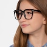 Piano Black PlasticEyeglass Frames for Women from EyeBuyDirect
