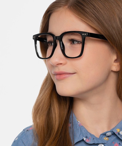 Piano Black PlasticEyeglass Frames for Women from EyeBuyDirect