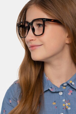 Floral Piano -  Geek Plastic Eyeglasses