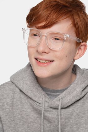 Clear Piano -  Geek Plastic Eyeglasses