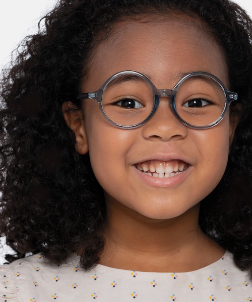 Little Years Blue PlasticEyeglass Frames for Women from EyeBuyDirect