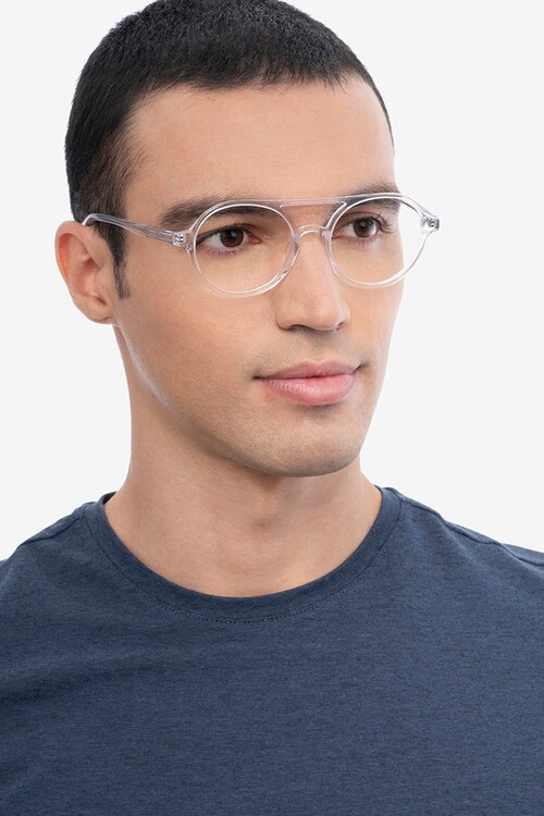 Elevate Clear AcetateEyeglass Frames for Men from EyeBuyDirect