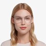 Higher Transparent AcétateMontures de lunettes de vue pour Femmes d'EyeBuyDirect