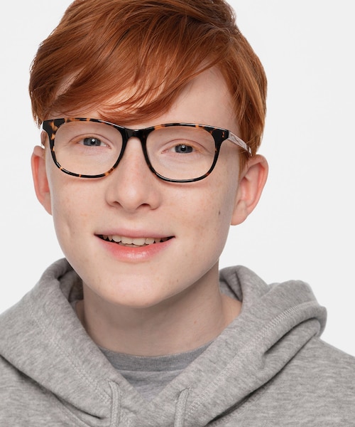 Steps Tortoise AcetateEyeglass Frames for Men from EyeBuyDirect