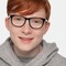 Steps Noir Acétate Montures de lunettes de vue pour Hommes d'EyeBuyDirect
