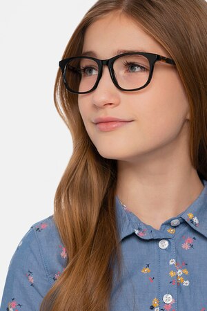 Black Steps -  Acetate Eyeglasses