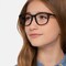 Steps Noir Acétate Montures de lunettes de vue pour Femmes d'EyeBuyDirect