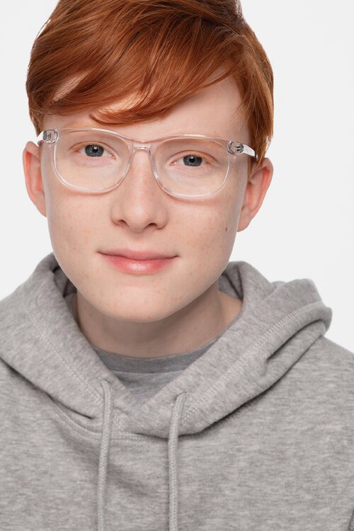 Steps Clear AcetateEyeglass Frames for Men from EyeBuyDirect