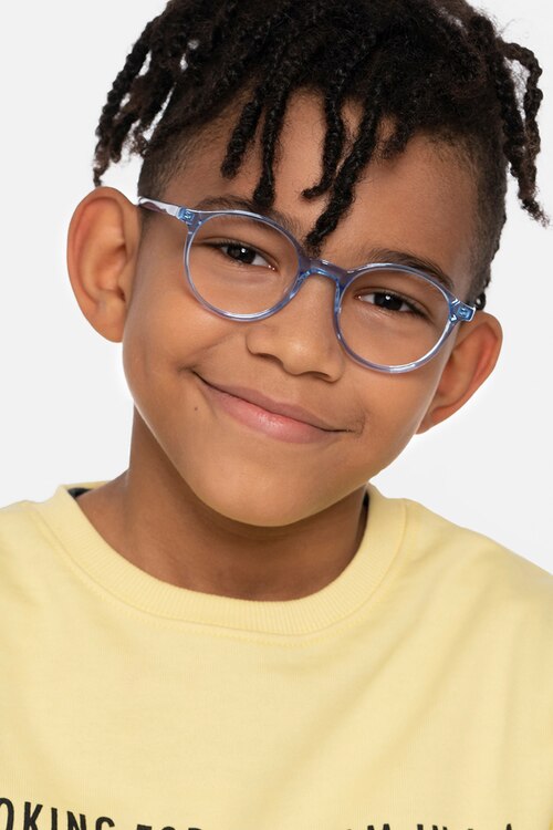 Excel Blue AcetateEyeglass Frames for Men from EyeBuyDirect