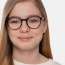 Excel Black AcetateEyeglass Frames for Women from EyeBuyDirect