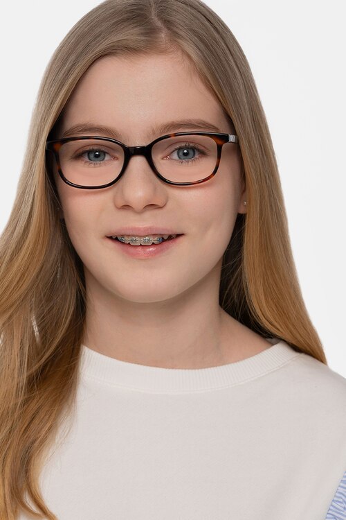 Leap Tortoise AcetateEyeglass Frames for Women from EyeBuyDirect