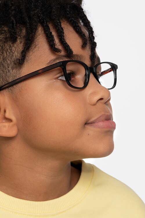 Leap Black AcetateEyeglass Frames for Men from EyeBuyDirect