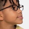 Leap Black AcetateEyeglass Frames for Men from EyeBuyDirect