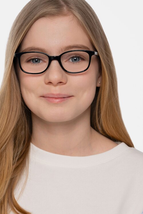 Leap Black AcetateEyeglass Frames for Women from EyeBuyDirect