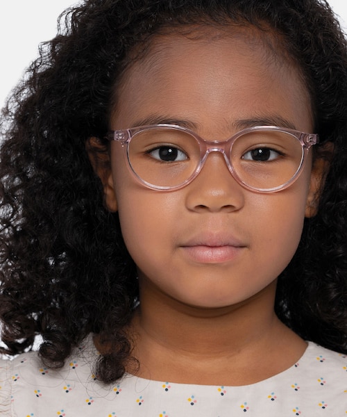Trust Clear Pink AcetateEyeglass Frames for Women from EyeBuyDirect