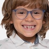 Trust Clear Blue AcetateEyeglass Frames for Men from EyeBuyDirect