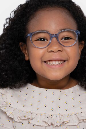 Clear Blue Trust -  Acetate Eyeglasses