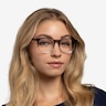 Ander Gray Clear AcetateEyeglass Frames for Women from EyeBuyDirect