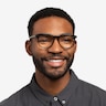 Ander Noir AcétateMontures de lunettes de vue pour Hommes d'EyeBuyDirect