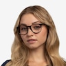 Ander Noir AcétateMontures de lunettes de vue pour Femmes d'EyeBuyDirect