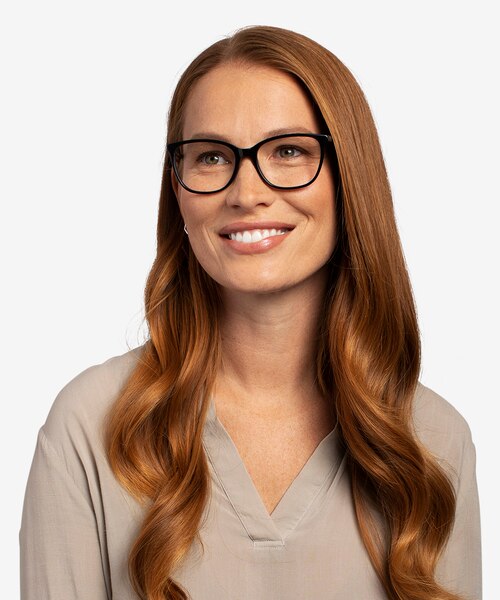 Arte Black AcetateEyeglass Frames for Women from EyeBuyDirect