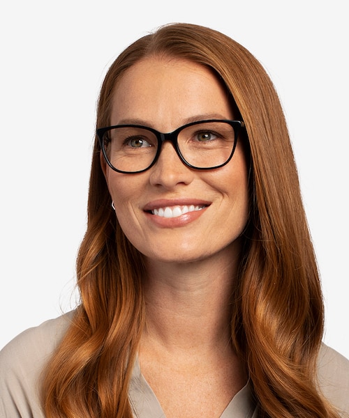 Arte Black AcetateEyeglass Frames for Women from EyeBuyDirect