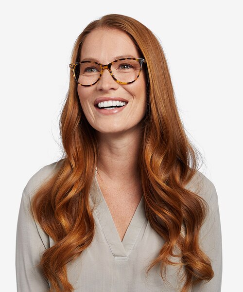 Leonie Tortoise AcetateEyeglass Frames for Women from EyeBuyDirect