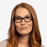 Passion Black AcetateEyeglass Frames for Women from EyeBuyDirect