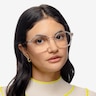 Orchid Clear AcetateEyeglass Frames for Women from EyeBuyDirect