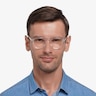 Ida Clear AcetateEyeglass Frames for Men from EyeBuyDirect