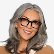 Romy Black AcetateEyeglass Frames for Women from EyeBuyDirect