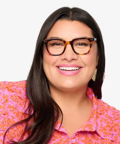 Romy Tortoise AcetateEyeglass Frames for Women from EyeBuyDirect