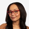 Hedera Raspberry Pink AcetateEyeglass Frames for Women from EyeBuyDirect