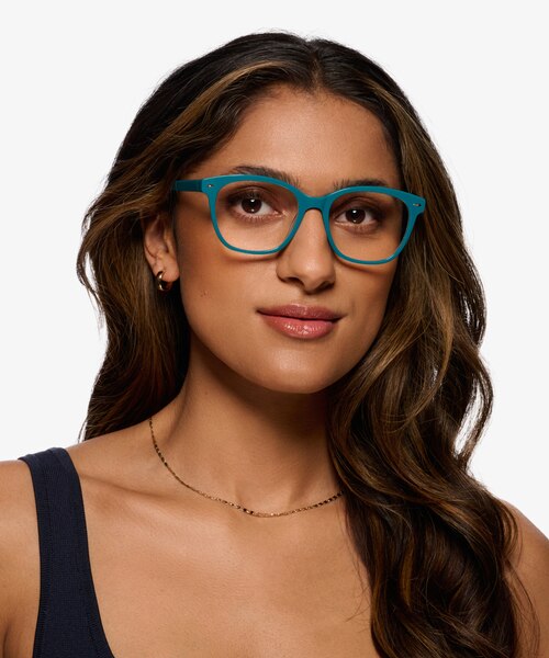 Yana Teal AcetateEyeglass Frames for Women from EyeBuyDirect