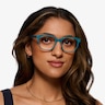 Yana Teal AcetateEyeglass Frames for Women from EyeBuyDirect