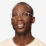 Chillax Lavender MetalEyeglass Frames for Men from EyeBuyDirect