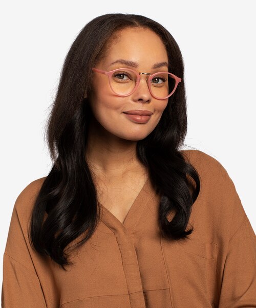 Chillax Coral MétalMontures de lunettes de vue pour Femmes d'EyeBuyDirect