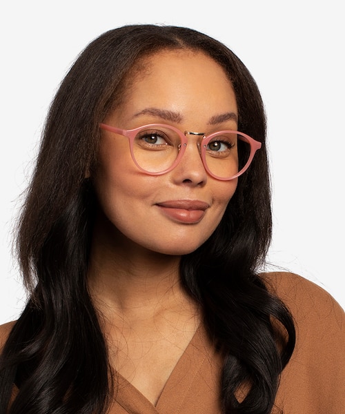 Chillax Coral MetalEyeglass Frames for Women from EyeBuyDirect